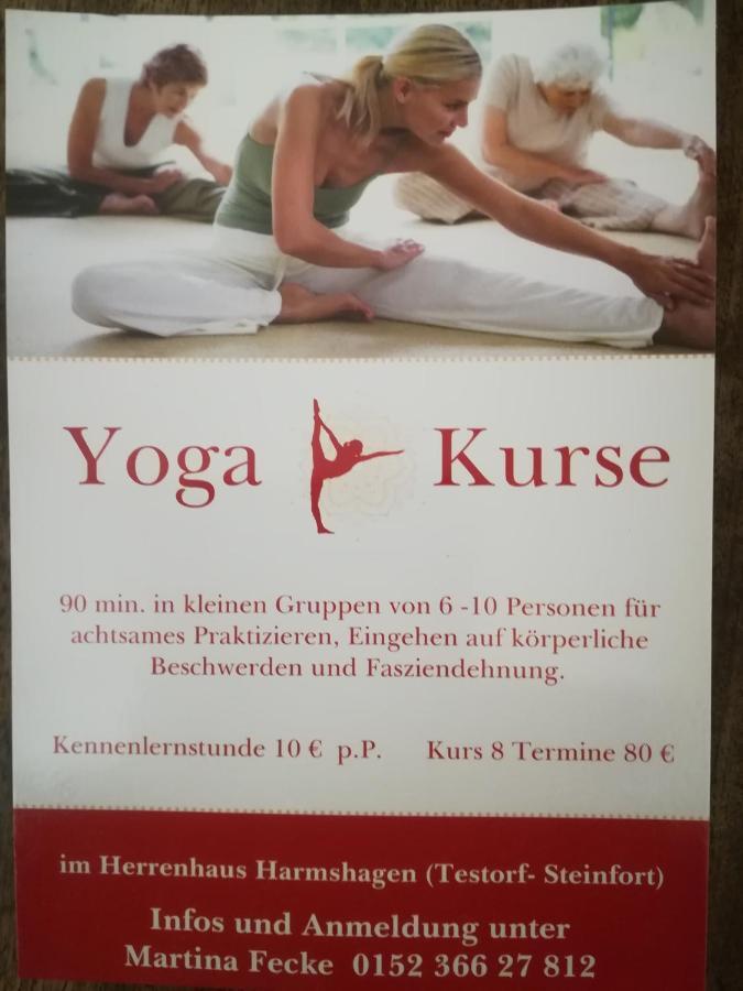 Herrenhaus Harmshagen Testorf-Steinfort 外观 照片